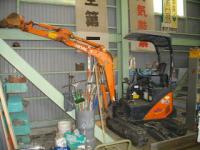 建設機械【20080272】日立製　バックホー　中古ユンボ　ZX-17U買取